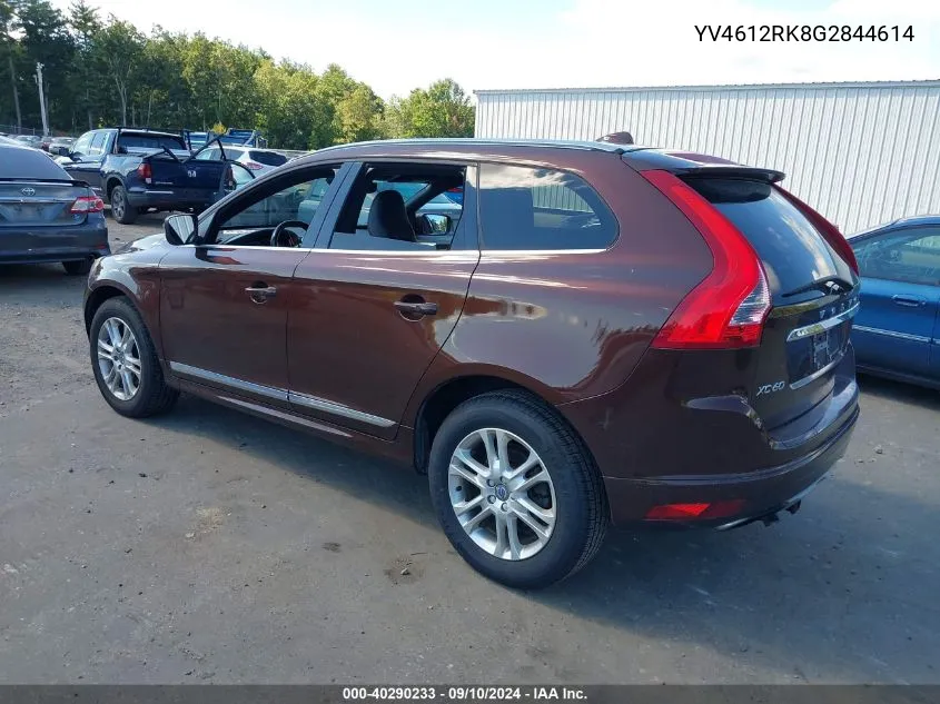 YV4612RK8G2844614 2016 Volvo Xc60 T5 Premier