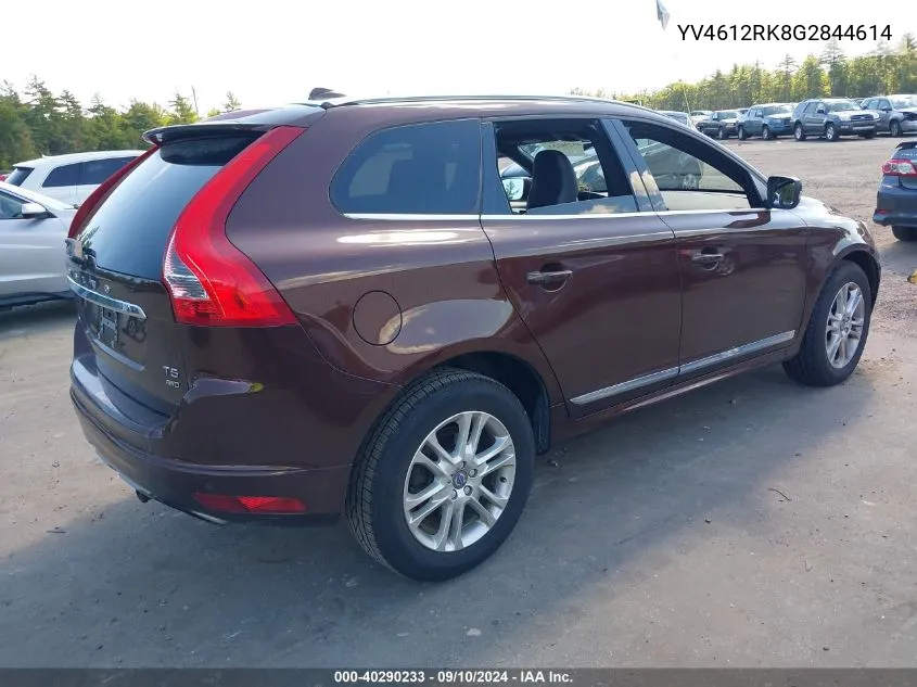 YV4612RK8G2844614 2016 Volvo Xc60 T5 Premier