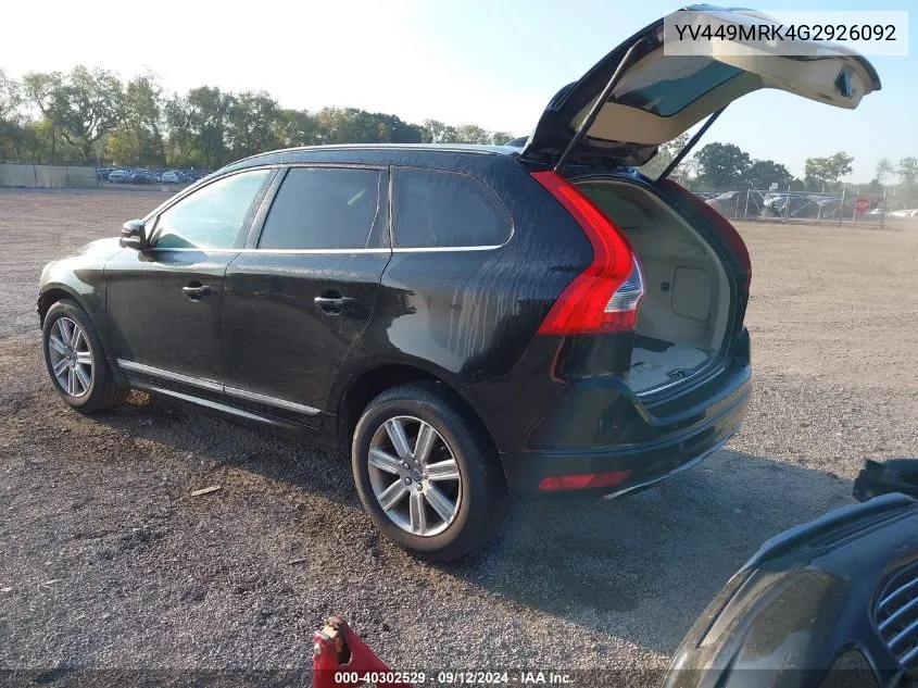 YV449MRK4G2926092 2016 Volvo Xc60 T6 Drive-E