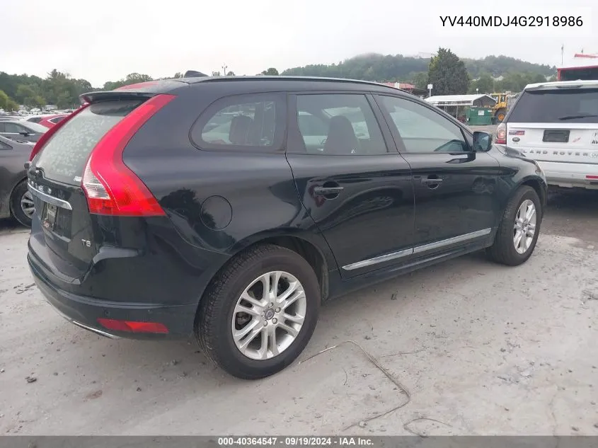 YV440MDJ4G2918986 2016 Volvo Xc60 T5 Drive-E