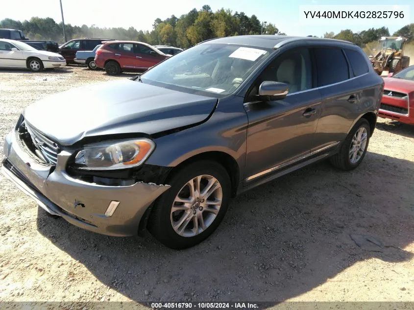 2016 Volvo Xc60 T5 Drive-E Premier VIN: YV440MDK4G2825796 Lot: 40516790