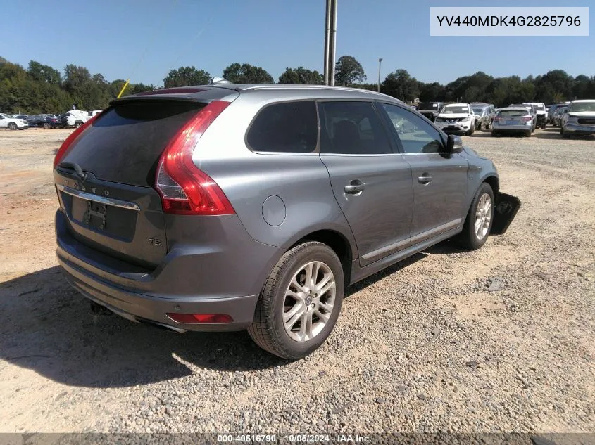 2016 Volvo Xc60 T5 Drive-E Premier VIN: YV440MDK4G2825796 Lot: 40516790