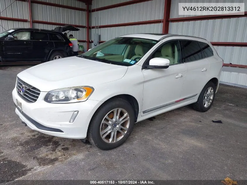 2016 Volvo Xc60 T5 Premier VIN: YV4612RK2G2813312 Lot: 40517153