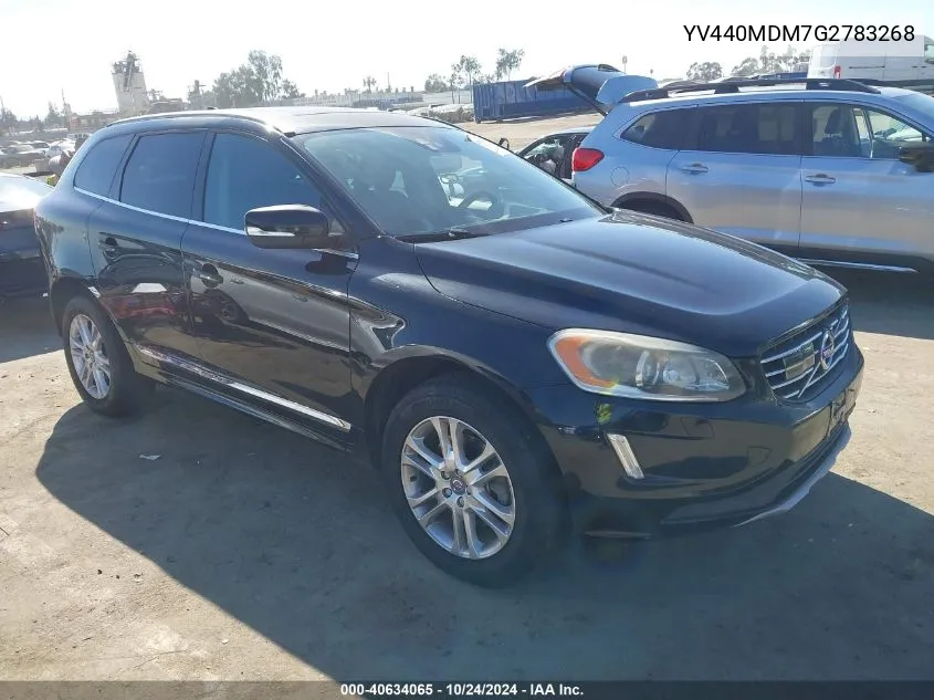 2016 Volvo Xc60 T5 Drive-E Platinum VIN: YV440MDM7G2783268 Lot: 40634065