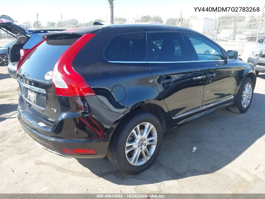 2016 Volvo Xc60 T5 Drive-E Platinum VIN: YV440MDM7G2783268 Lot: 40634065