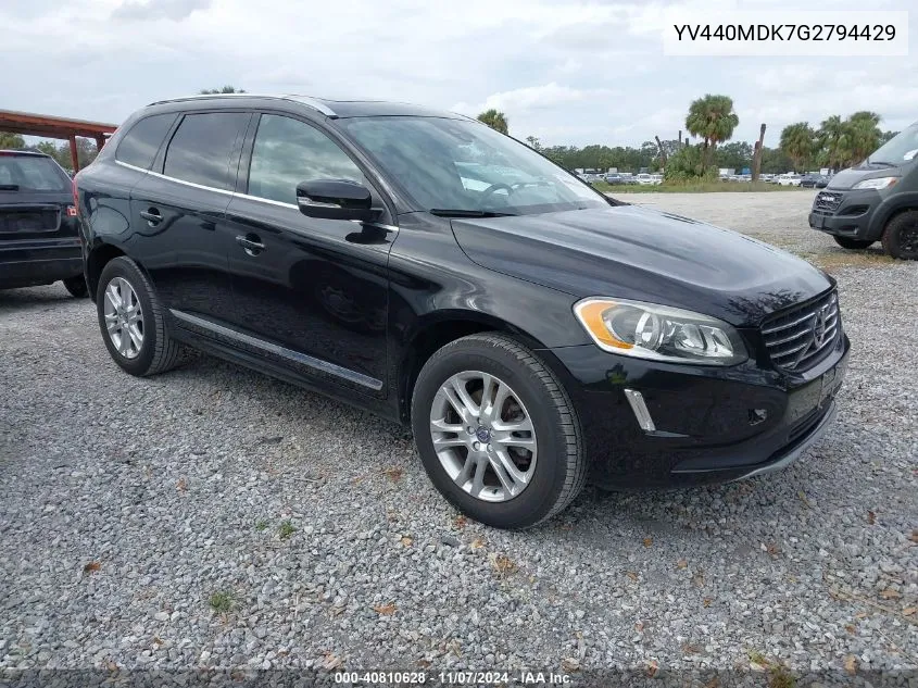 YV440MDK7G2794429 2016 Volvo Xc60 T5 Drive-E Premier