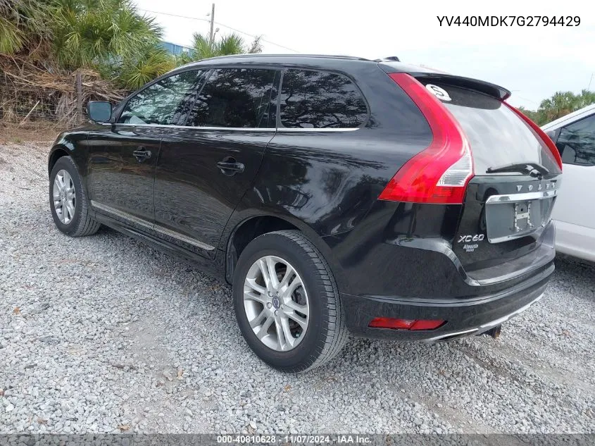 YV440MDK7G2794429 2016 Volvo Xc60 T5 Drive-E Premier