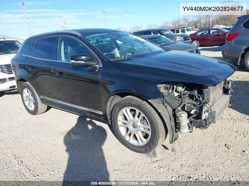 2016 Volvo Xc60 T5 Drive-E Premier VIN: YV440MDK2G2824677 Lot: 40858826