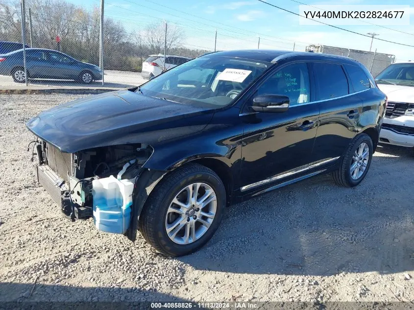 2016 Volvo Xc60 T5 Drive-E Premier VIN: YV440MDK2G2824677 Lot: 40858826