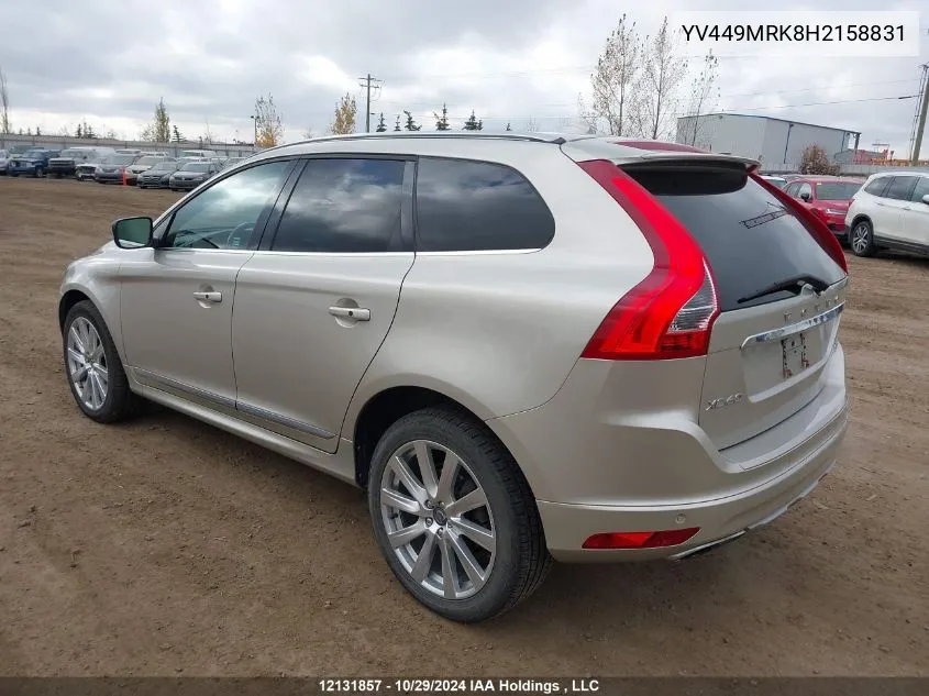 YV449MRK8H2158831 2017 Volvo Xc60