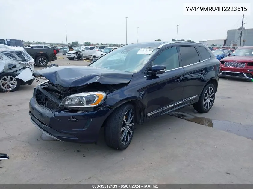 YV449MRU4H2223515 2017 Volvo Xc60 T6 Inscription