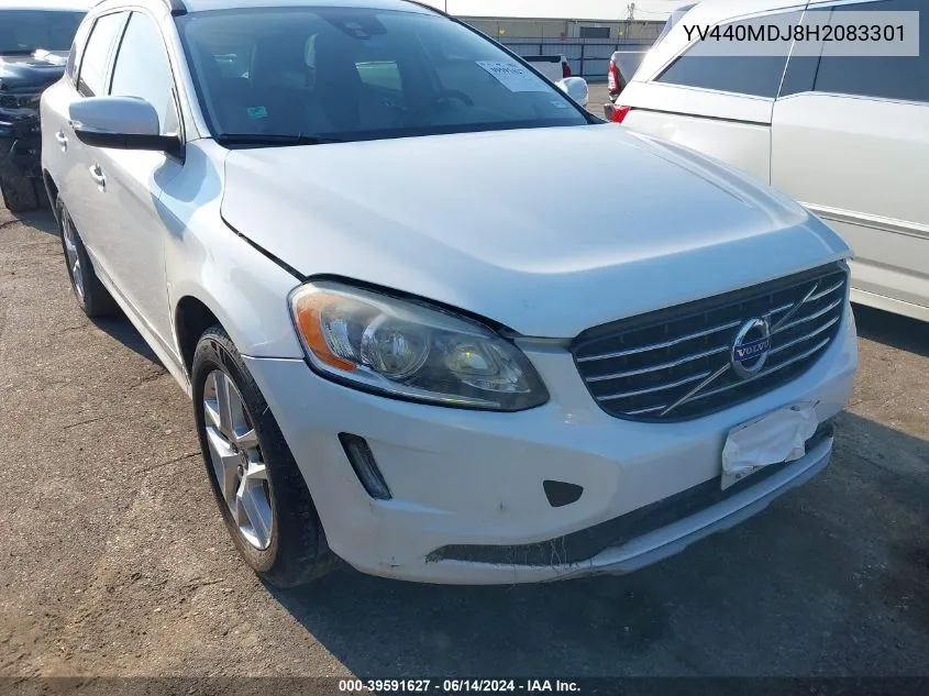 2017 Volvo Xc60 T5 VIN: YV440MDJ8H2083301 Lot: 39591627