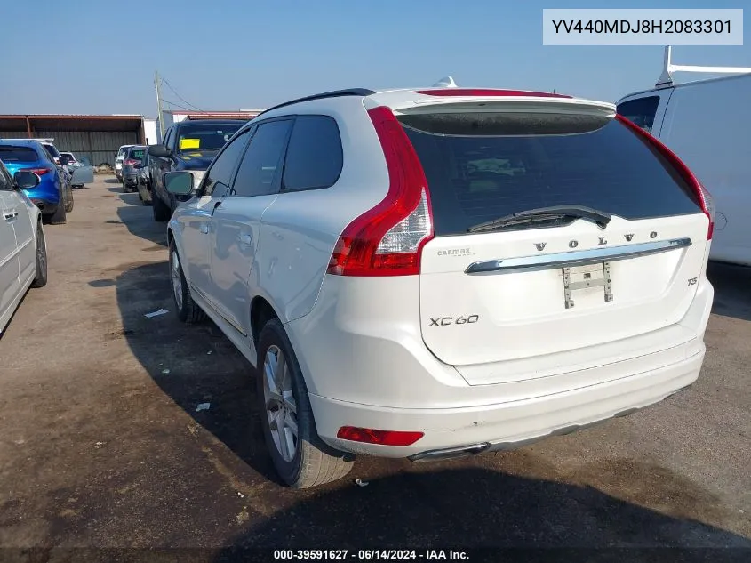 YV440MDJ8H2083301 2017 Volvo Xc60 T5