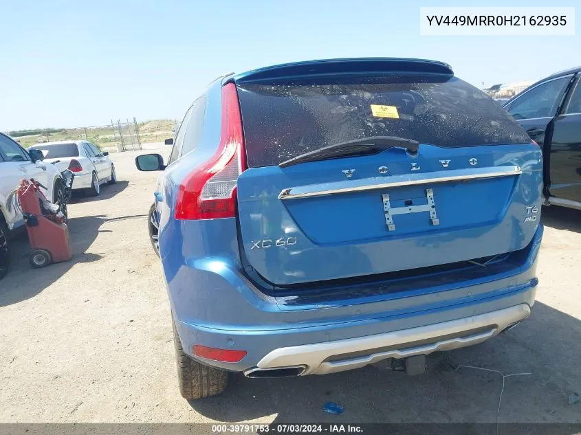 YV449MRR0H2162935 2017 Volvo Xc60 T6 Dynamic