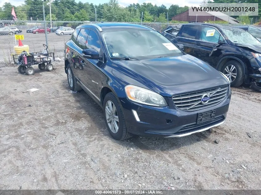 2017 Volvo Xc60 T5 Inscription VIN: YV440MDU2H2001248 Lot: 40061573