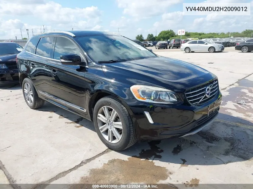 2017 Volvo Xc60 T5 Inscription VIN: YV440MDU2H2009012 Lot: 40083900