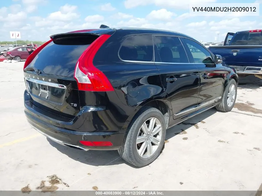 YV440MDU2H2009012 2017 Volvo Xc60 T5 Inscription