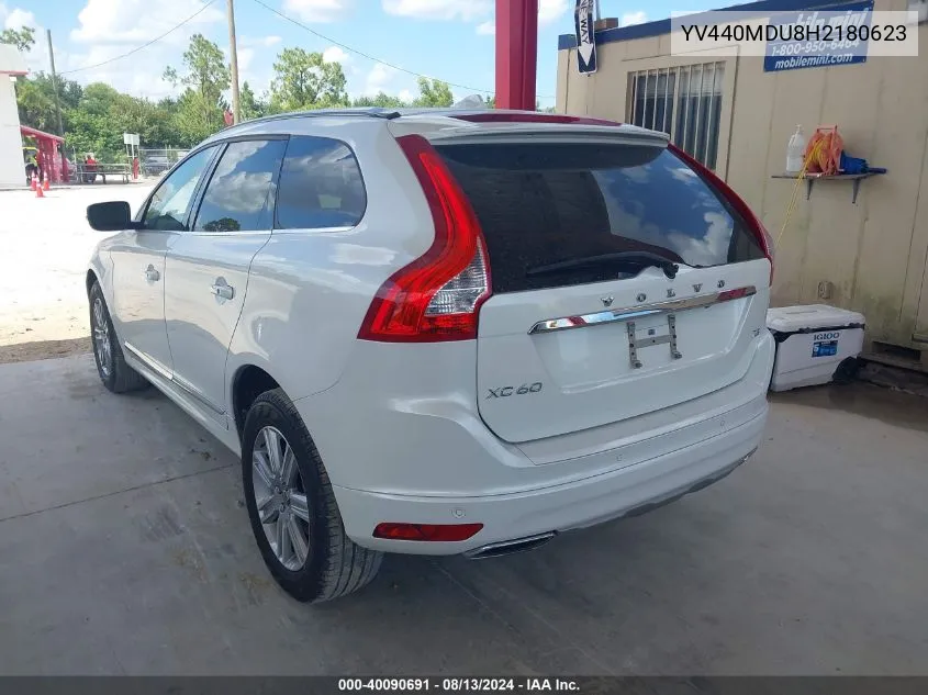 YV440MDU8H2180623 2017 Volvo Xc60 T5 Inscription