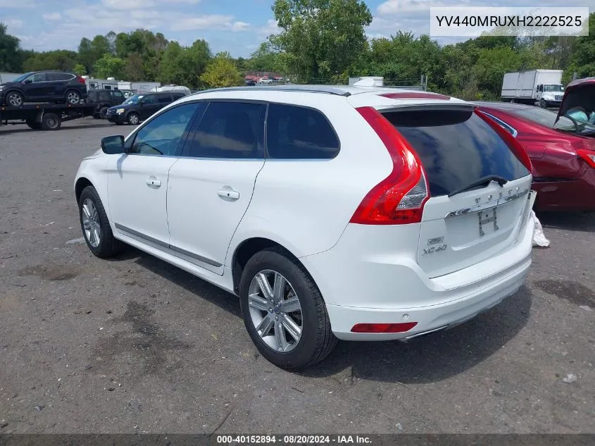 YV440MRUXH2222525 2017 Volvo Xc60 T5/Inscription