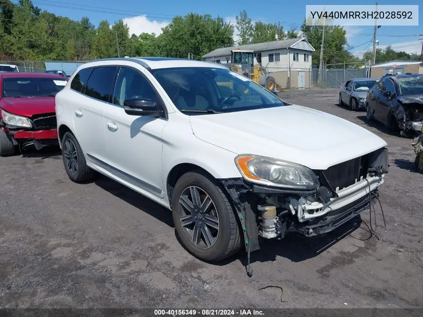 YV440MRR3H2028592 2017 Volvo Xc60 T5 Dynamic