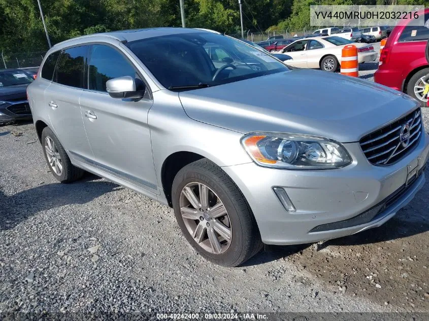 2017 Volvo Xc60 T5 Inscription VIN: YV440MRU0H2032216 Lot: 40242400