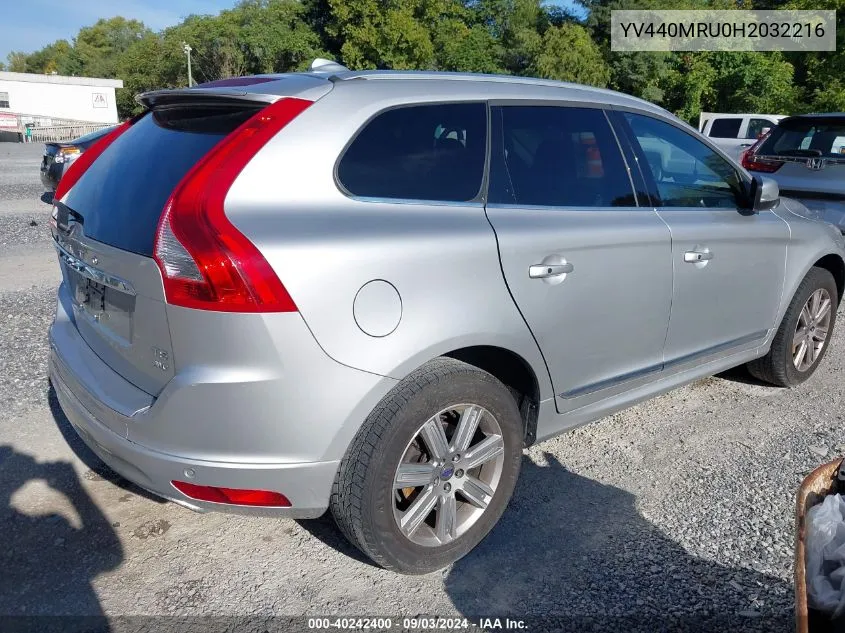 2017 Volvo Xc60 T5 Inscription VIN: YV440MRU0H2032216 Lot: 40242400