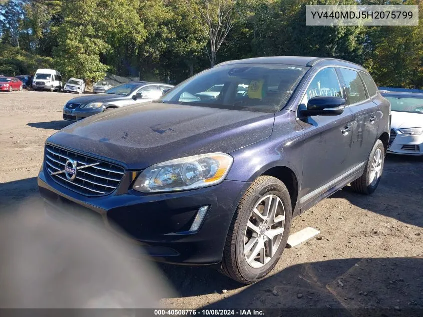 2017 Volvo Xc60 T5 VIN: YV440MDJ5H2075799 Lot: 40508776