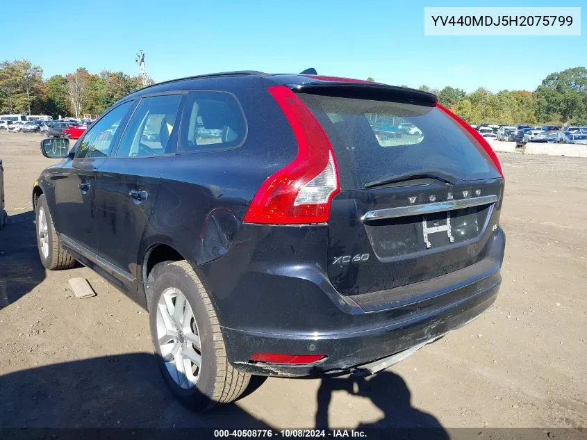 2017 Volvo Xc60 T5 VIN: YV440MDJ5H2075799 Lot: 40508776