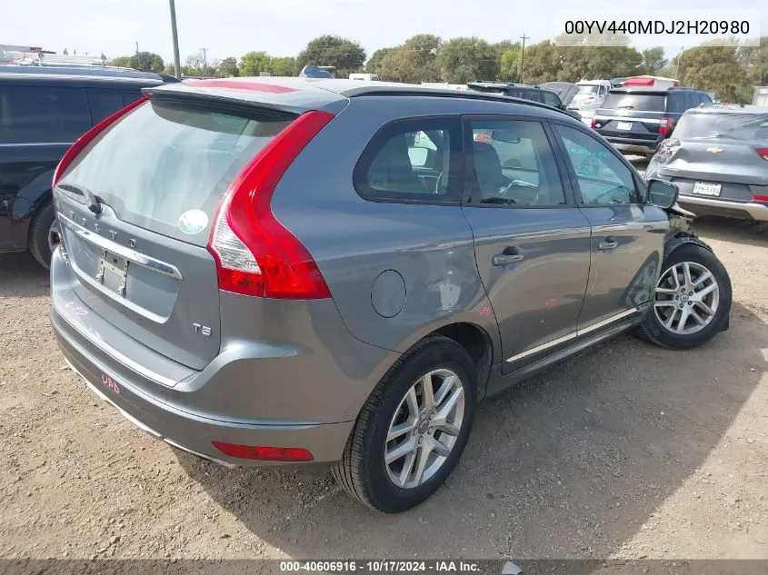 00YV440MDJ2H20980 2017 Volvo Xc60 T5