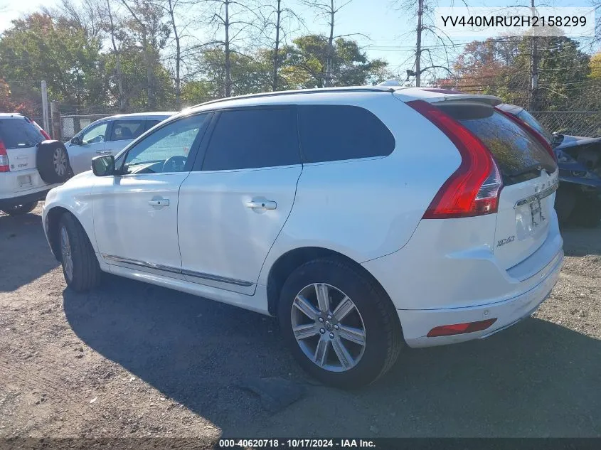 2017 Volvo Xc60 T5 Inscription VIN: YV440MRU2H2158299 Lot: 40620718