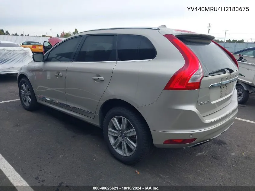 2017 Volvo Xc60 T5 Inscription VIN: YV440MRU4H2180675 Lot: 40625621