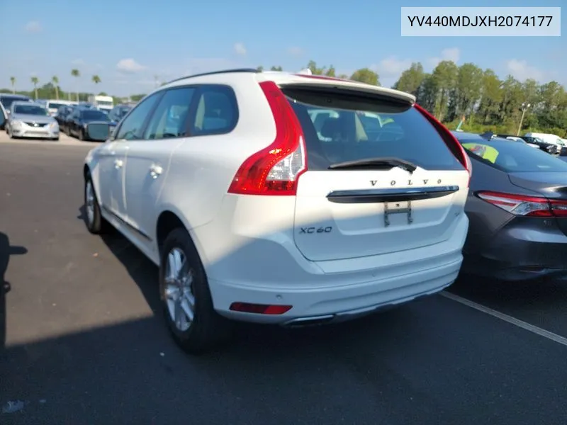 2017 Volvo Xc60 T5 VIN: YV440MDJXH2074177 Lot: 40637676