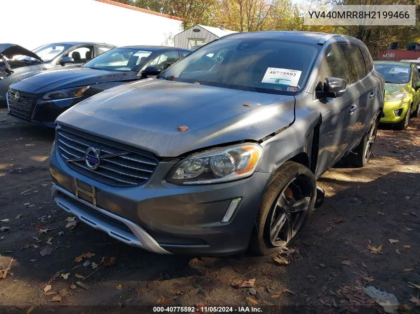 2017 Volvo Xc60 T5 Dynamic VIN: YV440MRR8H2199466 Lot: 40775592