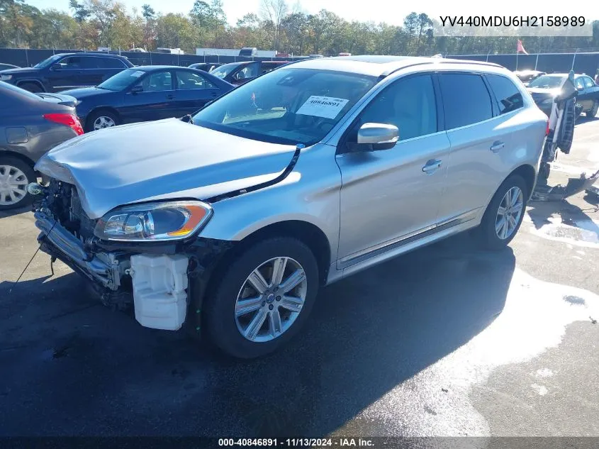 YV440MDU6H2158989 2017 Volvo Xc60 T5 Inscription