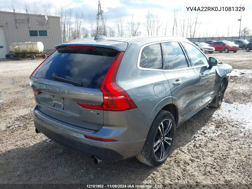 YV4A22RK0J1081329 2018 Volvo Xc60