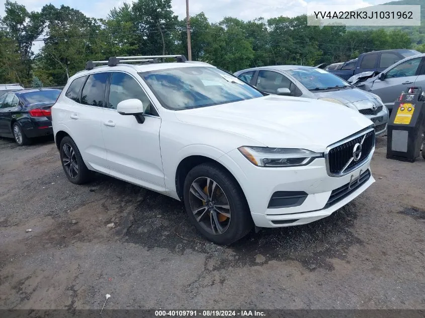 YV4A22RK3J1031962 2018 Volvo Xc60 T6 Momentum