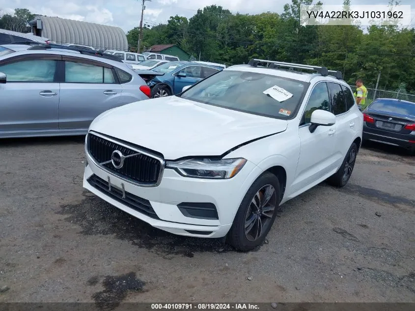 YV4A22RK3J1031962 2018 Volvo Xc60 T6 Momentum