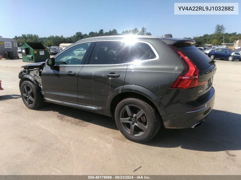 YV4A22RL9J1032882 2018 Volvo Xc60 T6 Inscription