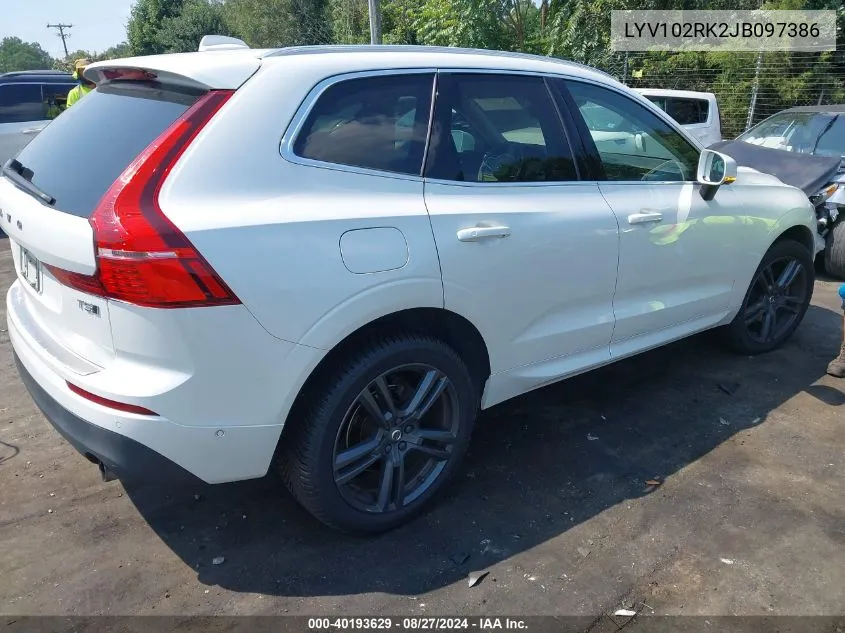 LYV102RK2JB097386 2018 Volvo Xc60 T5 Momentum