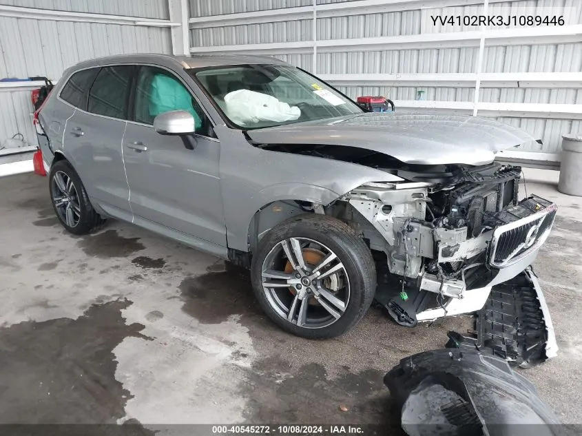 2018 Volvo Xc60 T5 Momentum VIN: YV4102RK3J1089446 Lot: 40545272