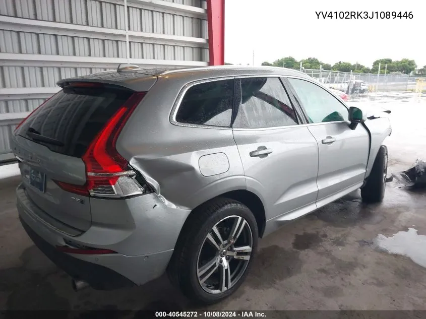 2018 Volvo Xc60 T5 Momentum VIN: YV4102RK3J1089446 Lot: 40545272