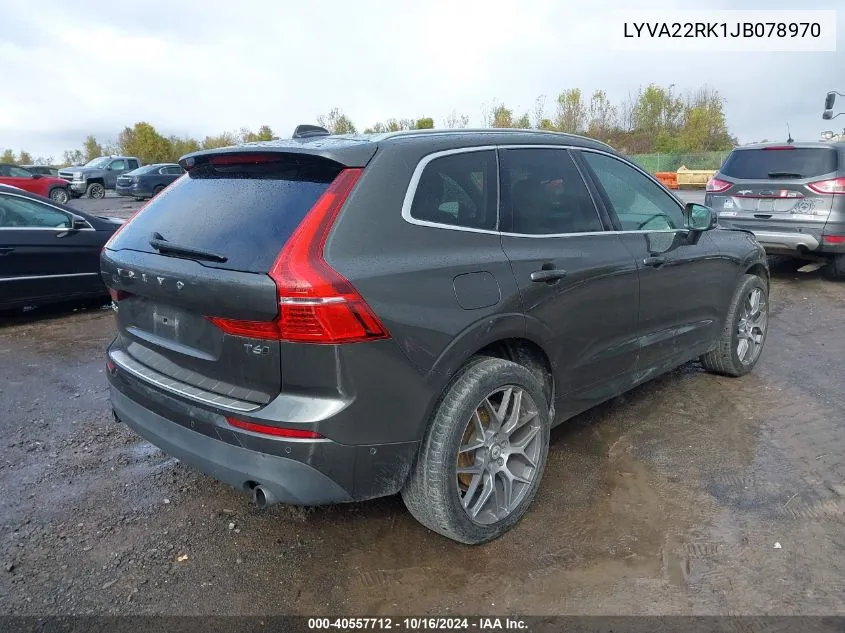 LYVA22RK1JB078970 2018 Volvo Xc60 T6 Momentum