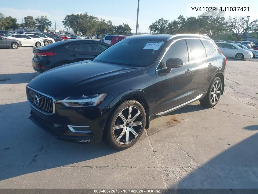 2018 Volvo Xc60 T5 Inscription VIN: YV4102RL1J1037421 Lot: 40572673