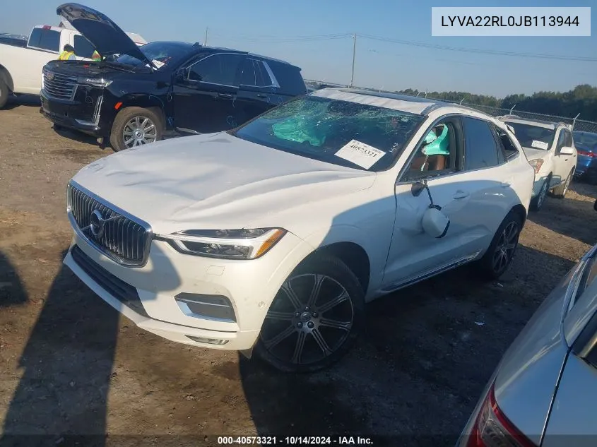 LYVA22RL0JB113944 2018 Volvo Xc60 T6