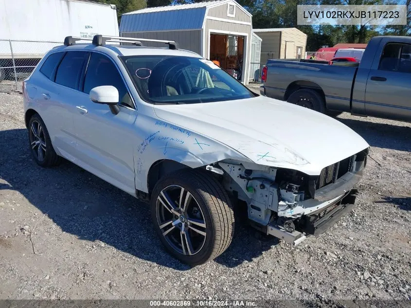 LYV102RKXJB117223 2018 Volvo Xc60 T5 Momentum