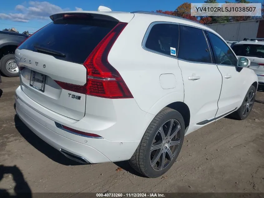 2018 Volvo Xc60 T5 Inscription VIN: YV4102RL5J1038507 Lot: 40733260