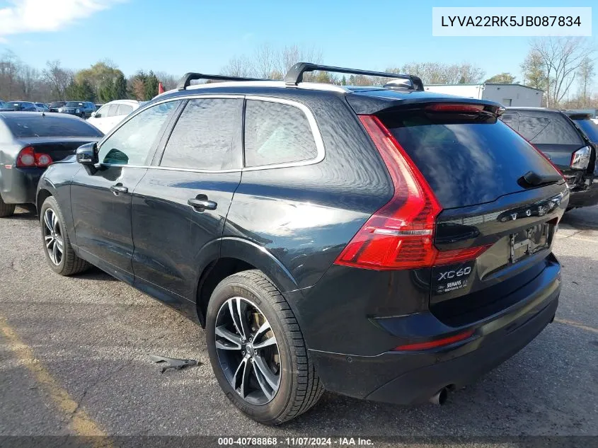 LYVA22RK5JB087834 2018 Volvo Xc60 Momentum