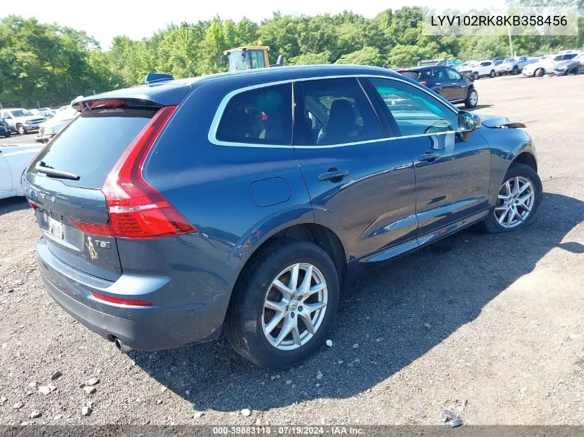 LYV102RK8KB358456 2019 Volvo Xc60 T5 Momentum