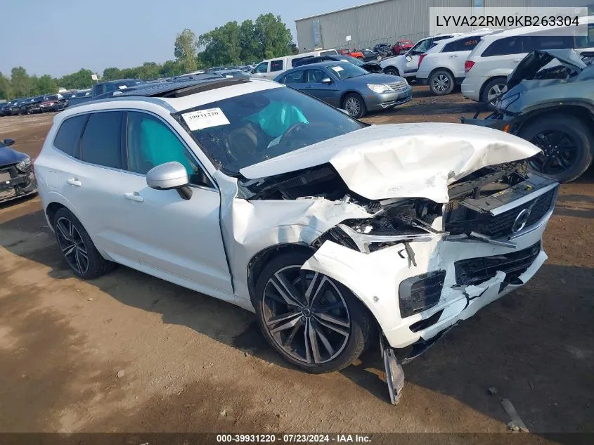 LYVA22RM9KB263304 2019 Volvo Xc60 T6 R-Design