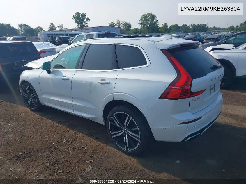 LYVA22RM9KB263304 2019 Volvo Xc60 T6 R-Design